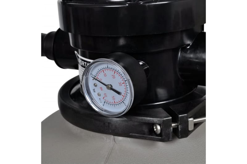 Hiekkasuodatinpumppu 600 W 17000 l/h - Harmaa - Piha & ulkoaltaat - Uima-allas, poreallas & sauna - Uima-altaan & porealtaan puhdistus - Hiekkasuodattimet