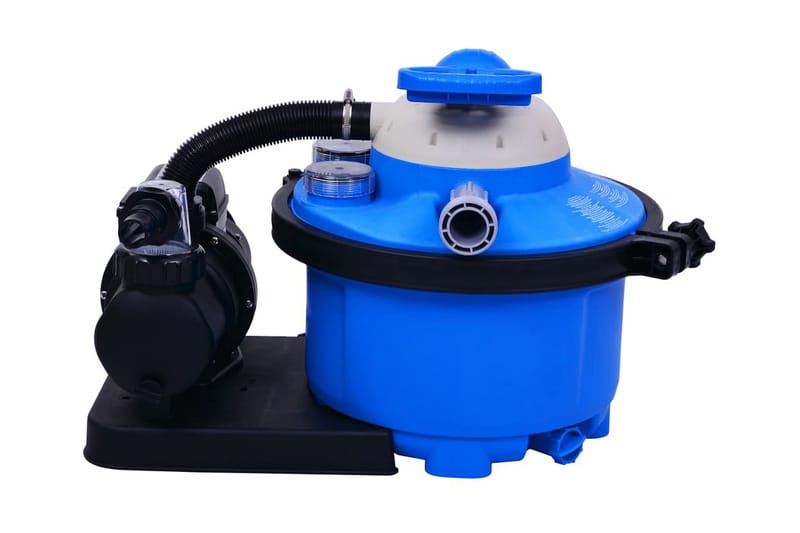 Hiekkasuodatinpumppu ajastimella 450 W 25 l - Sininen - Piha & ulkoaltaat - Uima-allas, poreallas & sauna - Uima-altaan & porealtaan puhdistus - Hiekkasuodattimet