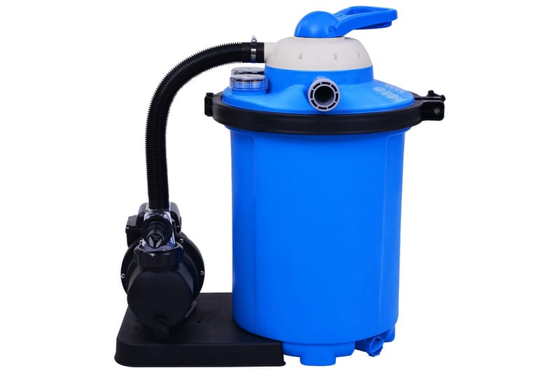 Hiekkasuodatinpumppu ajastimella 550 W 50 l - Sininen - Piha & ulkoaltaat - Uima-allas, poreallas & sauna - Uima-altaan & porealtaan puhdistus - Hiekkasuodattimet