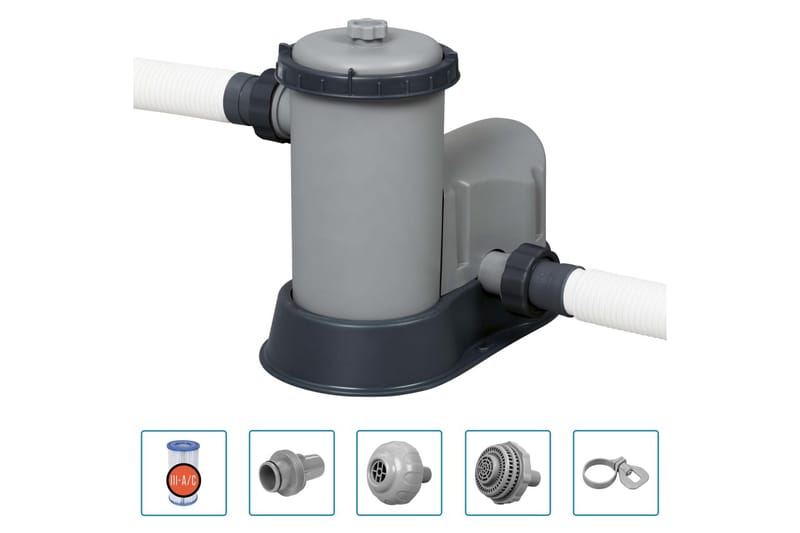 Bestway Flowclear uima-altaan suodatinpumppu - Piha & ulkoaltaat - Uima-allas, poreallas & sauna - Uima-altaan & porealtaan puhdistus - Kierto- & allaspumput