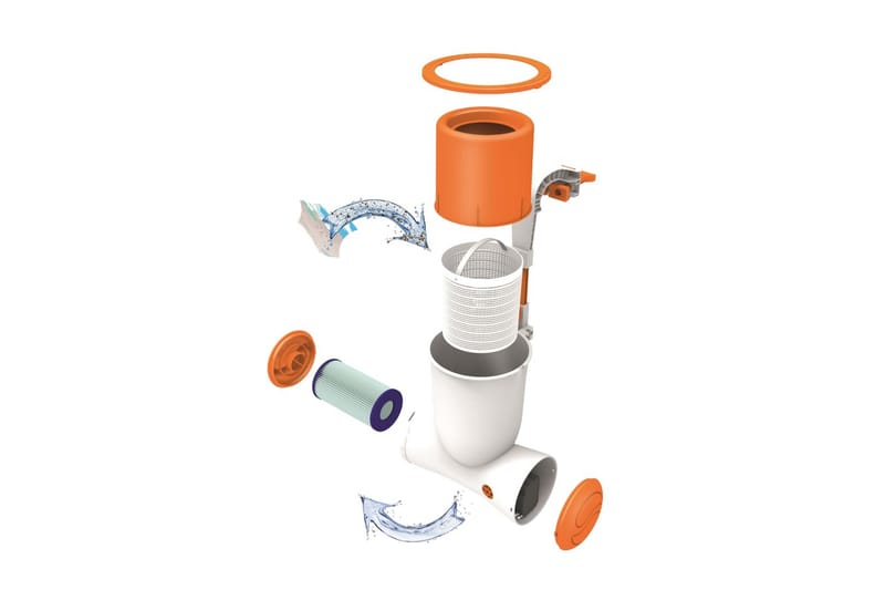 Bestway Uima-altaan suodatinpumppu Flowclear Skimatic - Piha & ulkoaltaat - Uima-allas, poreallas & sauna - Uima-altaan & porealtaan puhdistus - Kierto- & allaspumput