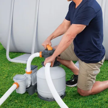 Cirkulationspump & poolpump Bestway - Piha & ulkoaltaat - Uima-allas, poreallas & sauna - Uima-altaan & porealtaan puhdistus - Hiekkasuodattimet