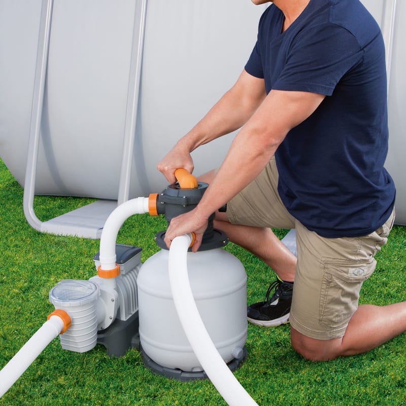 Cirkulationspump & poolpump Bestway - Piha & ulkoaltaat - Uima-allas, poreallas & sauna - Uima-altaan & porealtaan puhdistus - Hiekkasuodattimet