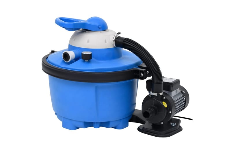 Hiekkasuodatinpumppu sininen ja musta 385x620x432mm 200W 25L - Piha & ulkoaltaat - Uima-allas, poreallas & sauna - Uima-altaan & porealtaan puhdistus - Kierto- & allaspumput