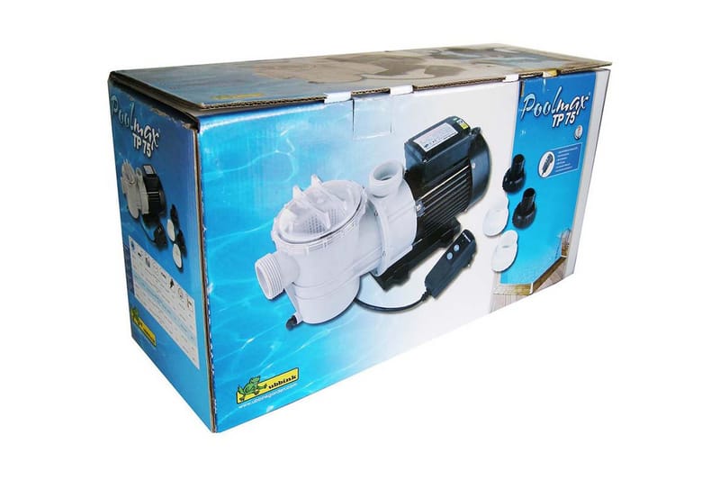 Ubbink Poolmax TP 75 Pumppu - Musta - Piha & ulkoaltaat - Uima-allas, poreallas & sauna - Uima-altaan & porealtaan puhdistus - Kierto- & allaspumput