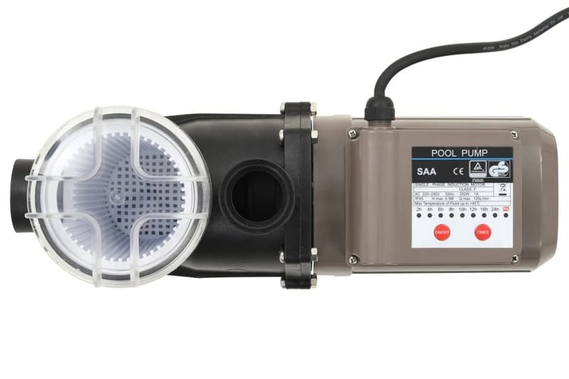 Uima-altaan pumppu ajastimella musta 0,25 HV 8 000 l/h - Musta - Piha & ulkoaltaat - Uima-allas, poreallas & sauna - Uima-altaan & porealtaan puhdistus - Kierto- & allaspumput