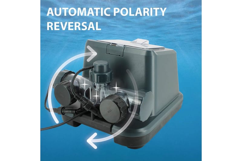 Kloorigeneraattori Swim & Fun Dream Salt 10g suolaa per tunti (maks. 50 m3 uima-allas) - 10g suolaa per tunti (maks. 50 m3 uima-allas) - Piha & ulkoaltaat - Uima-allas, poreallas & sauna - Uima-altaan & porealtaan puhdistus - Allaskemikaalit & klooritabletit