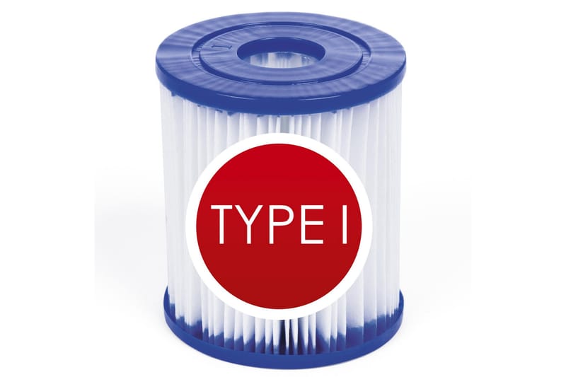 Suodatin Flowclear Cartridge (I) 2-pak Valkoinen - Bestway - Piha & ulkoaltaat - Uima-allas, poreallas & sauna - Uima-altaan & porealtaan puhdistus - Patruunasuodattimet