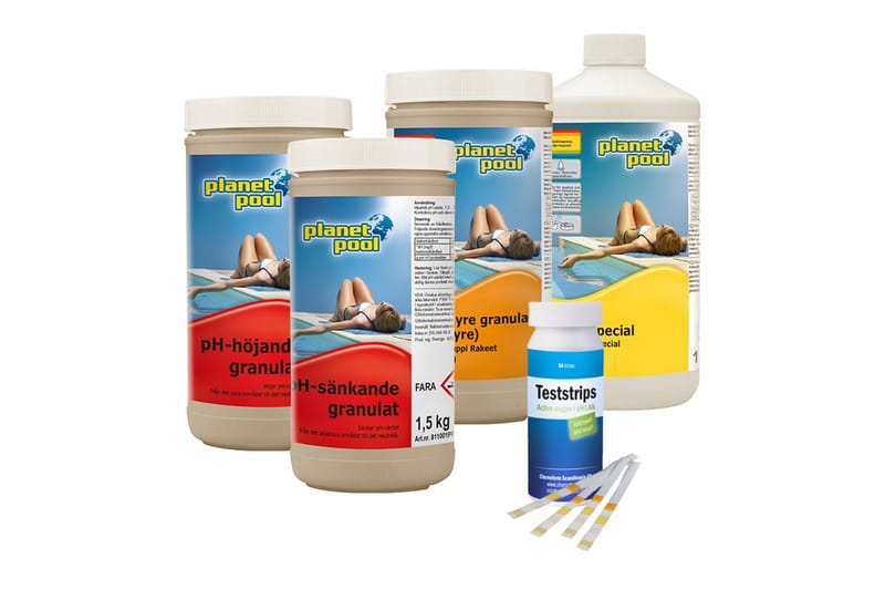 Vedenhoito Planet Pool Aloituspakkaus Klooriton - Piha & ulkoaltaat - Uima-allas, poreallas & sauna - Uima-altaan & porealtaan puhdistus - Allaskemikaalit & klooritabletit