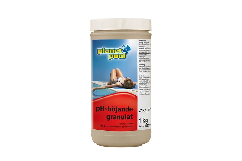 Vedenhoito Planet Pool Nostaa pH-arvoa Rakeet 1 kg - 1 kg - Piha & ulkoaltaat - Uima-allas, poreallas & sauna - Uima-altaan & porealtaan puhdistus - Allaskemikaalit & klooritabletit