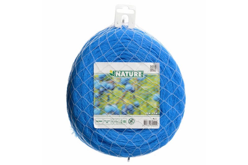 Nature Bird Netting Nano 5x4 m Blue - Piha & ulkoaltaat - Viljely & puutarhanhoito - Kasvatus - Istutus & esikasvatus - Muoviverkko & puutarhaverkko