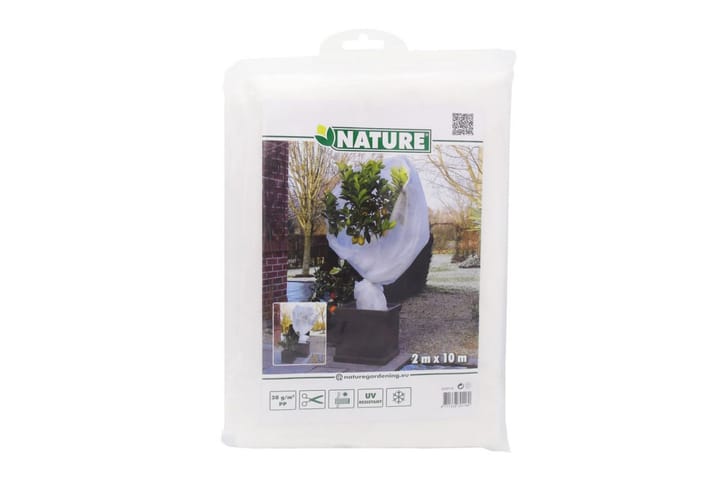 Nature Fleece talvipeite 30 g/m² valkoinen 2x10 m - Marjapensasverkko - Muoviverkko & puutarhaverkko