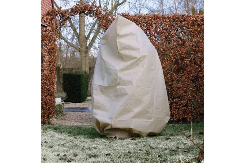 Nature Fleece talvipeite vetoketjulla 70 g/m² 3x2,5x2,5 m - Beige - Piha & ulkoaltaat - Viljely & puutarhanhoito - Kasvatus - Istutus & esikasvatus - Muoviverkko & puutarhaverkko