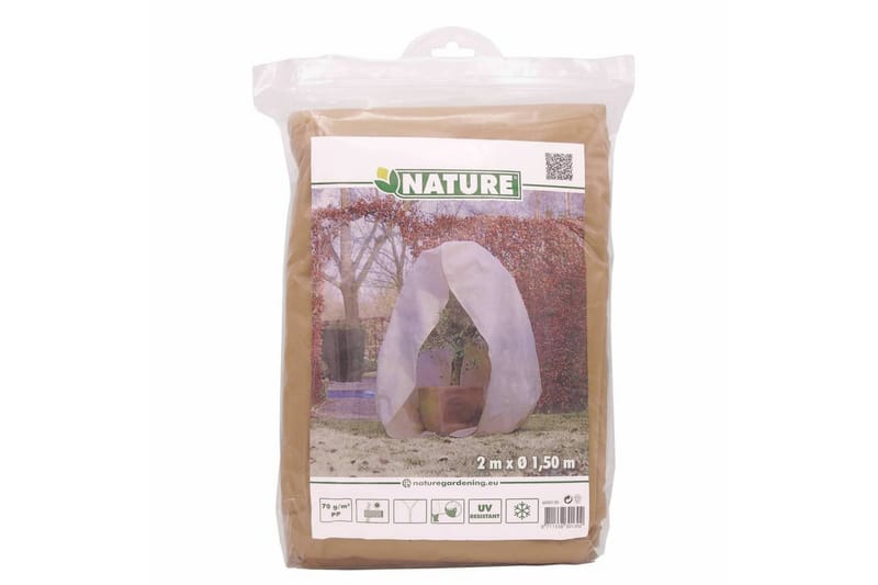 Nature Fleece talvipeite vetoketjulla 70 g/m 2x1,5x1,5 m - Beige - Piha & ulkoaltaat - Viljely & puutarhanhoito - Kasvatus - Istutus & esikasvatus - Muoviverkko & puutarhaverkko