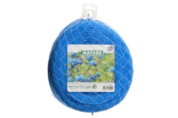 Nature Bird Netting Nano 10x4 m Blue - Marjapensasverkko - Muoviverkko & puutarhaverkko
