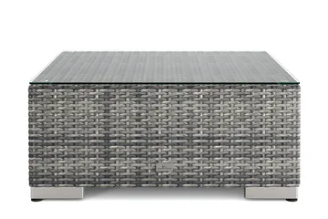 Bahamas Divaanimoduuli – Ulko Loungetaso 75x75 cm Sohville - Harmaa - Puutarhakalusteet - Terassipöydät - Sohvapöytä ulos & loungepöytä