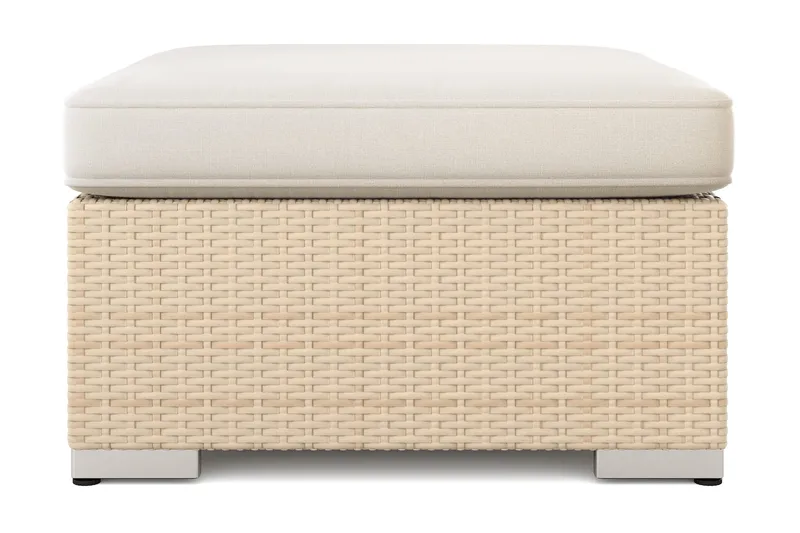 Bahamas Divaanimoduuli – Ulko Loungetaso 75x75 cm Sohville - Hiekka - Puutarhakalusteet - Terassipöydät - Sohvapöytä ulos & loungepöytä