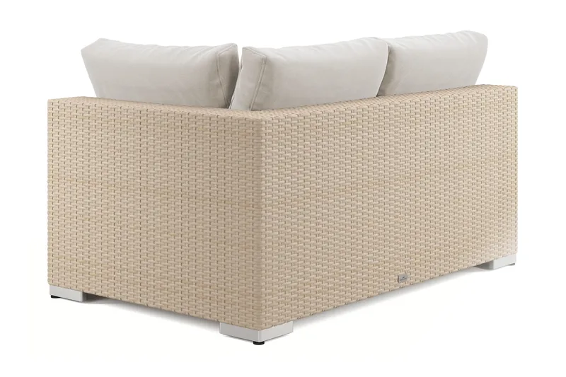 Bahamas Oikea Moduuli Ulkokäyttöön 140 cm - Hiekka - Puutarhakalusteet - Tarvikkeet ulos - Tee se itse-moduulit - Vasenmoduuli ulkosohva