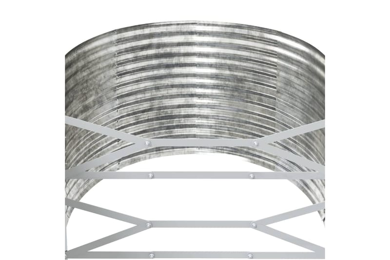beBasic Puutarhakukkalaatikko hopea 554x100x68 cm jauhemaalattu teräs - Hopea - Piha & ulkoaltaat - Viljely & puutarhanhoito - Kasvatus - Kukkaruukku & Istutusastia - Kukkalaatikko