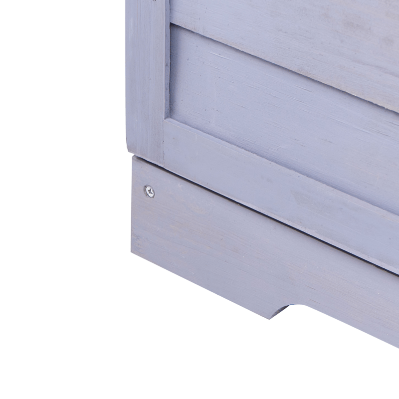 Istutuspenkki Tereville kuusipuu 45x67 cm - Harmaa/Valkoinen - Piha & ulkoaltaat - Viljely & puutarhanhoito - Kasvatus - Kukkaruukku & Istutusastia - Viljelylaatikko