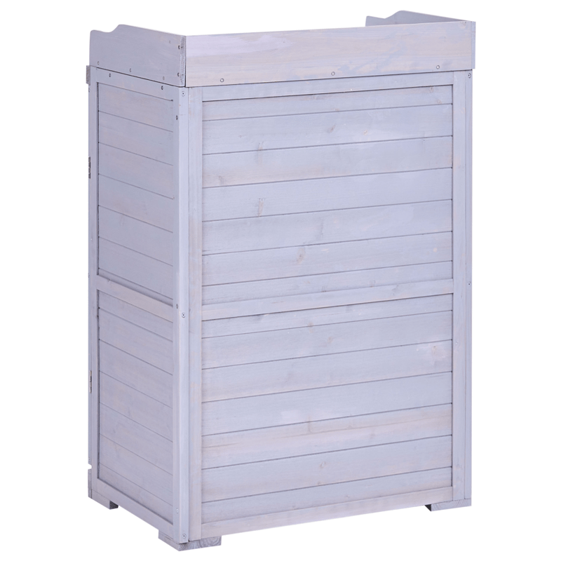 Istutuspenkki Tereville kuusipuu 45x67 cm - Harmaa/Valkoinen - Piha & ulkoaltaat - Viljely & puutarhanhoito - Kasvatus - Kukkaruukku & Istutusastia - Viljelylaatikko