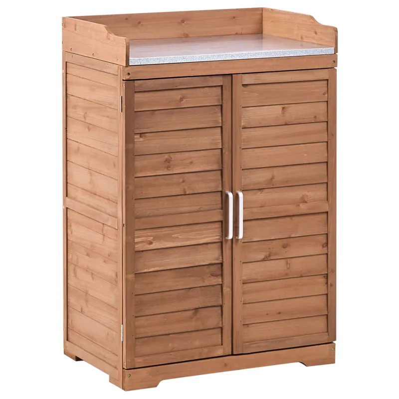 Istutuspenkki Tereville kuusipuu 67 cm, Ruskea