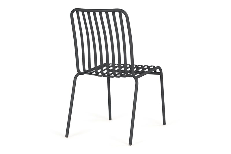 Jarva ulkoruokatuoli - Musta - Puutarhakalusteet - Puutarhatuoli - Karmituoli ulos