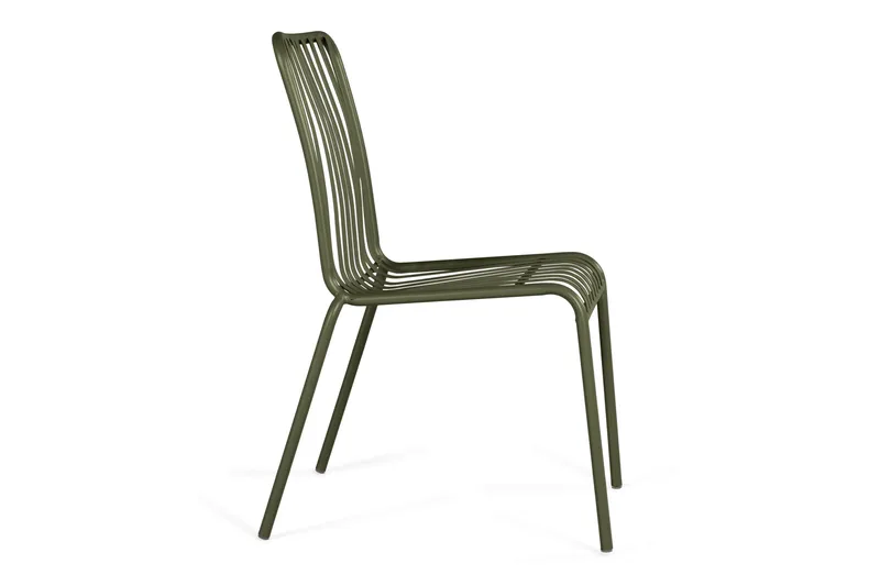 Jarva ulkoruokatuoli - Vihreä - Puutarhakalusteet - Puutarhatuoli - Karmituoli ulos