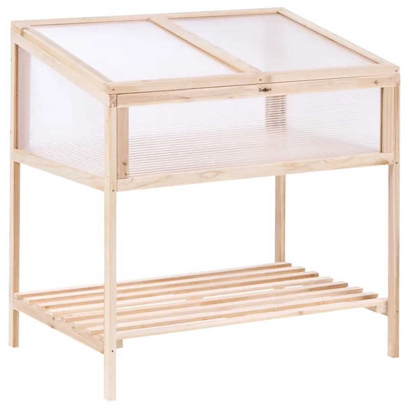 Kasvihuone parvekkeelle Aranova kuusipuu 58 cm, Ruskea/läpinäkyvä