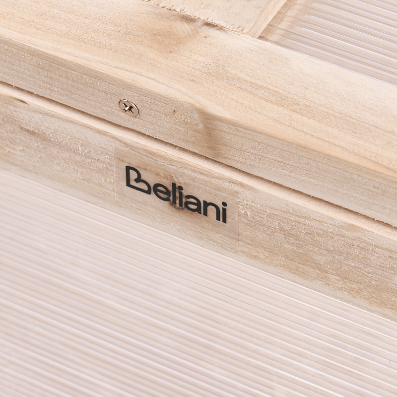 Kasvihuone parvekkeelle Aranova kuusipuu 58 cm - Ruskea/läpinäkyvä - Piha & ulkoaltaat - Viljely & puutarhanhoito - Kasvatus - Kukkaruukku & Istutusastia - Istutuslaatikko