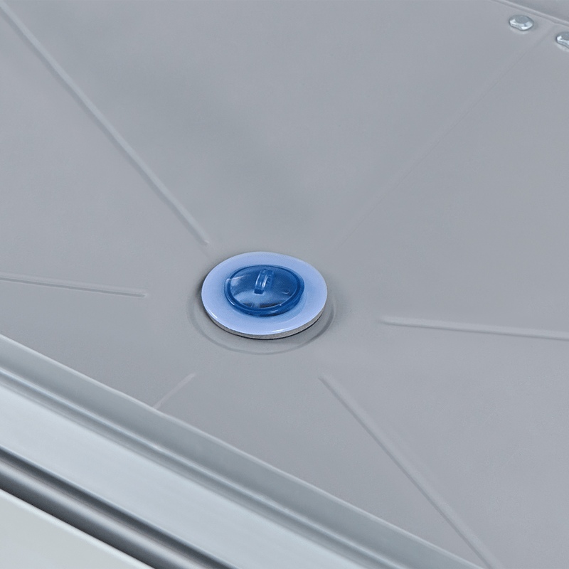 Kasvihuone parvekkeelle Novoli 62 cm - Valkoinen - Piha & ulkoaltaat - Viljely & puutarhanhoito - Kasvatus - Kukkaruukku & Istutusastia - Istutuslaatikko