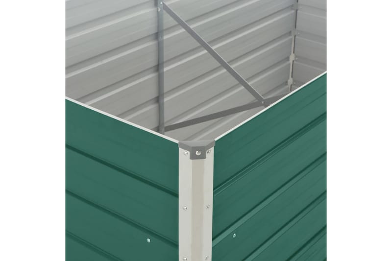 Korotettu puutarhalaatikko 160x80x45cm vihreä - Piha & ulkoaltaat - Viljely & puutarhanhoito - Kasvatus - Kukkaruukku & Istutusastia - Kukkalaatikko