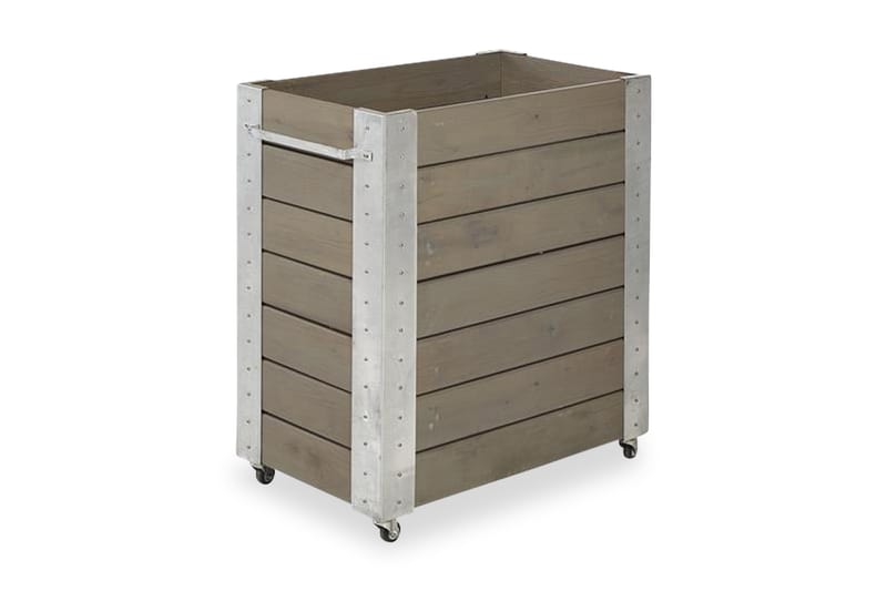 Cubic Kukkalaatikko 87x50x95 cm teräskulmilla ja pyörillä - Piha & ulkoaltaat - Viljely & puutarhanhoito - Kasvatus - Kukkaruukku & Istutusastia - Kukkalaatikko