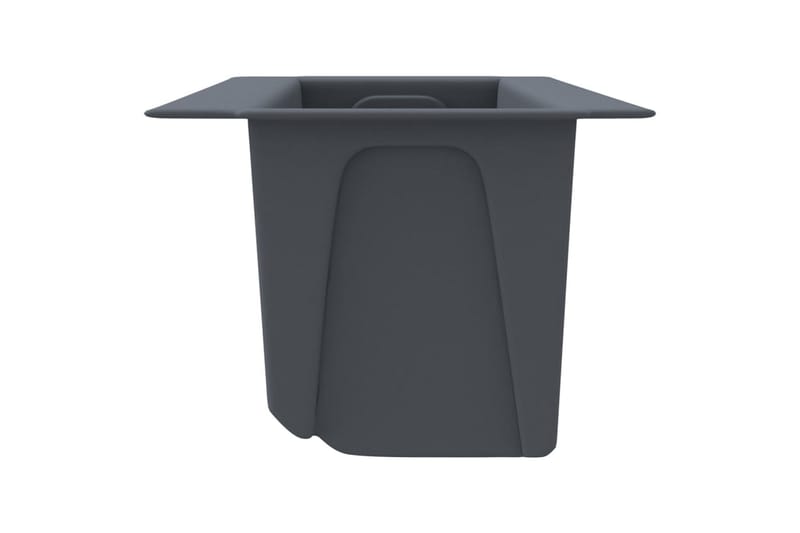 Kukkalaatikot eurolavoille 12 kpl harmaa 36x13,5x9,5 cm PP - Harmaa - Piha & ulkoaltaat - Viljely & puutarhanhoito - Kasvatus - Kukkaruukku & Istutusastia - Kukkalaatikko