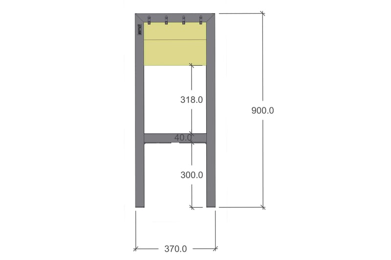 Funkis Kukkalaatikko - Piha & ulkoaltaat - Viljely & puutarhanhoito - Kasvatus - Kukkaruukku & Istutusastia - Kukkalaatikko