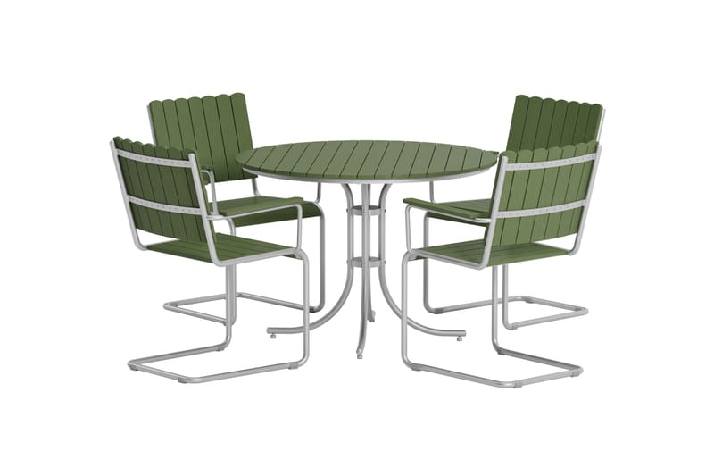 Kullaberg Ruokailuryhmä Ulkokäyttöön, Vihreä