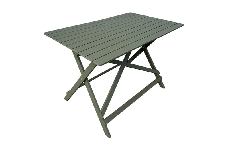 Landet Ulkoruokapöytä 118x70x74 cm - Vihreä - Puutarhakalusteet - Terassipöydät - Ruokapöytä terassille