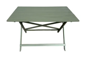 Landet ulkoruokapöytä - 118x70x74 cm - Vihreä - Puutarhakalusteet - Terassipöydät - Ruokapöytä terassille