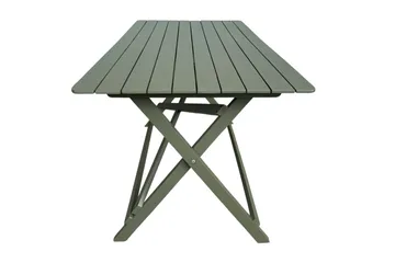 Landet ulkoruokapöytä - 118x70x74 cm - Vihreä - Puutarhakalusteet - Terassipöydät - Ruokapöytä terassille