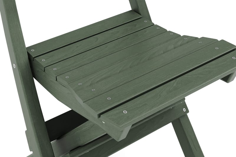 Landet ulkotaittotuoli - Vihreä - Puutarhakalusteet - Puutarhatuoli - Parveketuoli & taittotuoli ulos