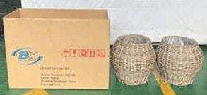 LEMMER Istutuskori Pyöreä 2-pack - Harmaa - Piha & ulkoaltaat - Viljely & puutarhanhoito - Kasvatus - Kukkaruukku & Istutusastia - Kukkalaatikko