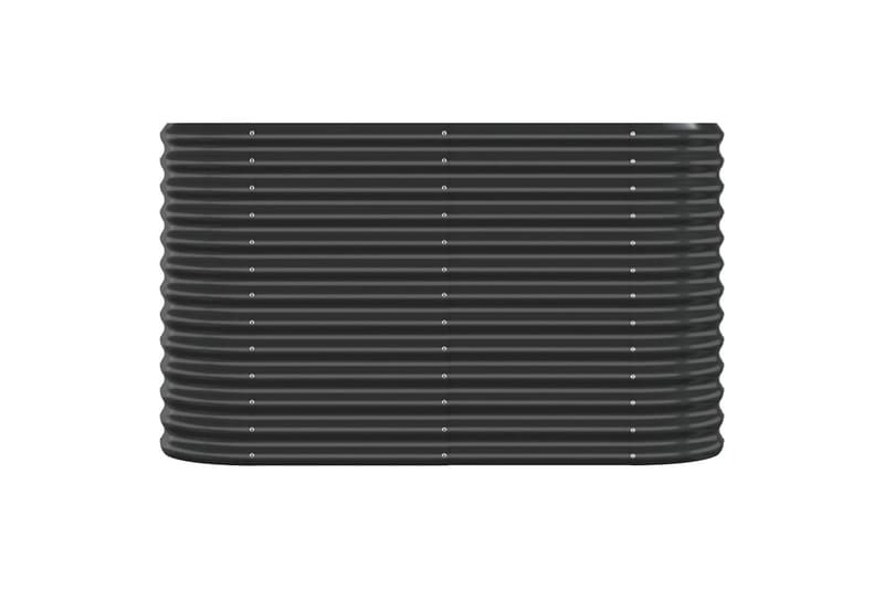 Puutarhakukkalaatikko jauhemaalattu teräs 114x40x68 cm antra - Antrasiitti - Piha & ulkoaltaat - Viljely & puutarhanhoito - Kasvatus - Kukkaruukku & Istutusastia - Kukkalaatikko