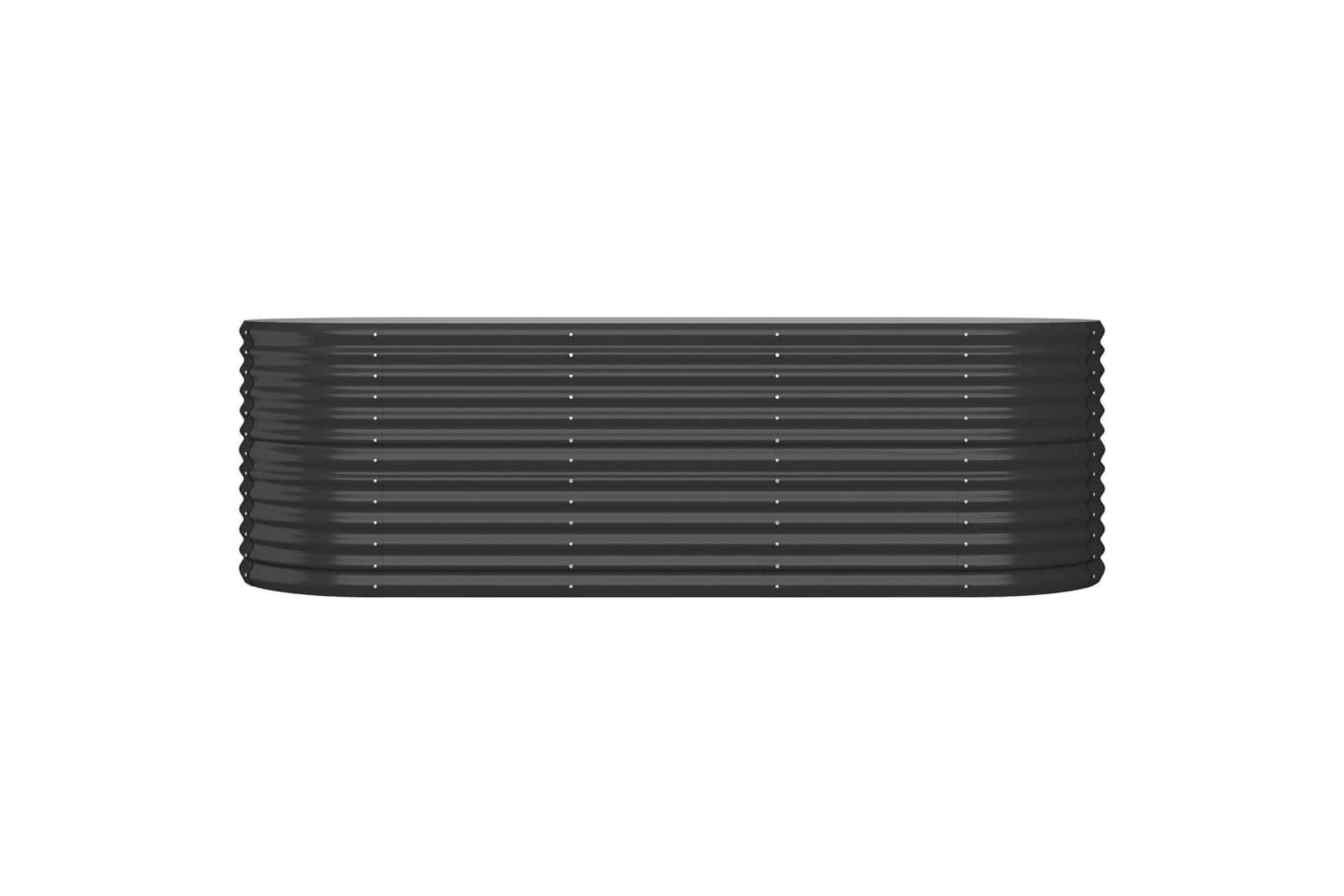 Puutarhakukkalaatikko jauhemaalattu teräs 224x80x68 cm antra - Antrasiitti - Piha & ulkoaltaat - Viljely & puutarhanhoito - Kasvatus - Kukkaruukku & Istutusastia - Kukkalaatikko