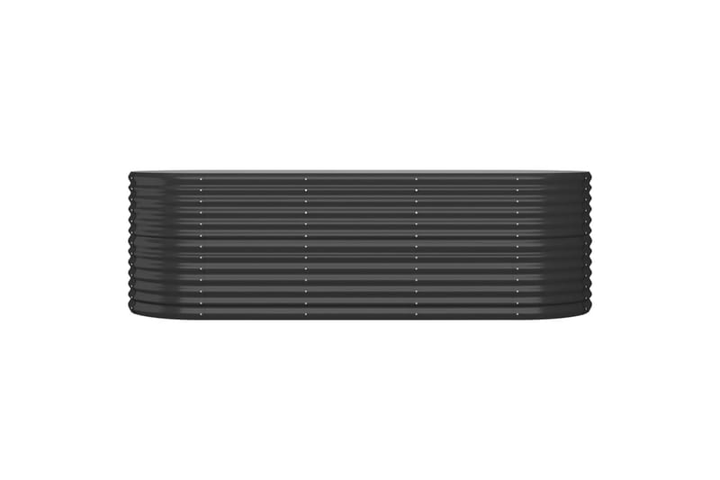 Puutarhakukkalaatikko jauhemaalattu teräs 224x80x68 cm antra - Antrasiitti - Piha & ulkoaltaat - Viljely & puutarhanhoito - Kasvatus - Kukkaruukku & Istutusastia - Kukkalaatikko