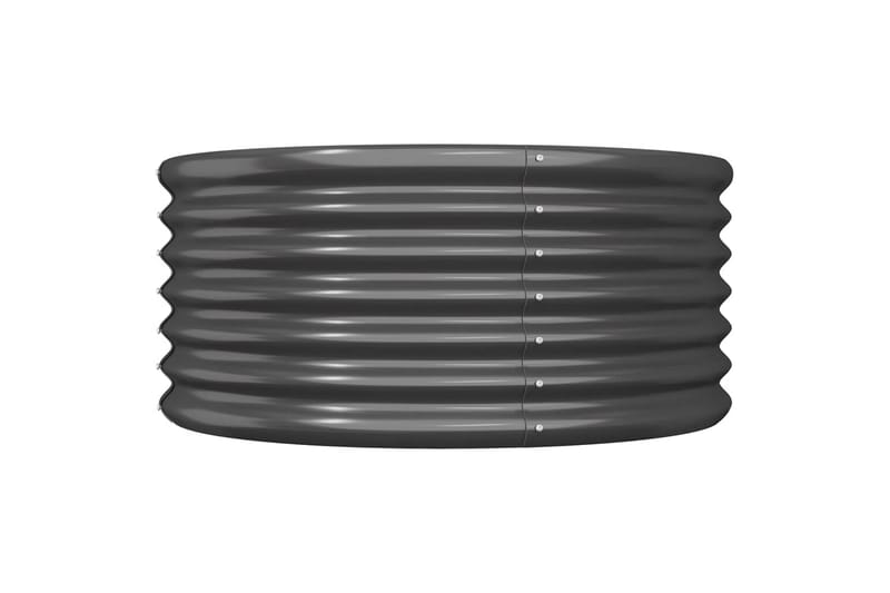 Puutarhakukkalaatikko jauhemaalattu teräs 80x80x36 cm antras - Antrasiitti - Piha & ulkoaltaat - Viljely & puutarhanhoito - Kasvatus - Kukkaruukku & Istutusastia - Kukkalaatikko