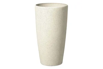 Trädgårdskruka Beliani Abdera Beige, 31x31x58 cm Beige - Piha & ulkoaltaat - Viljely & puutarhanhoito - Kasvatus - Kukkaruukku & Istutusastia - Suuret kukkaruukut