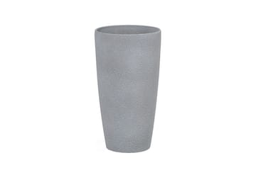 Trädgårdskruka Beliani Abdera set om 2 Grå, 23x23x42 cm Grey - Piha & ulkoaltaat - Viljely & puutarhanhoito - Kasvatus - Kukkaruukku & Istutusastia - Suuret kukkaruukut