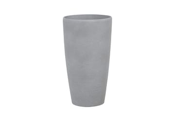 Trädgårdskruka Beliani Abdera set om 2 Grå, 31x31x58 cm Grey - Piha & ulkoaltaat - Viljely & puutarhanhoito - Kasvatus - Kukkaruukku & Istutusastia - Suuret kukkaruukut