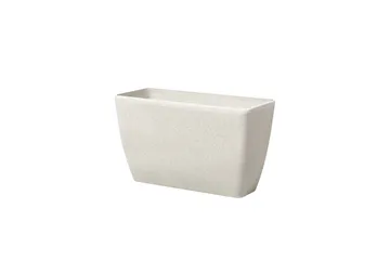 Trädgårdskruka Beliani Baris set om 2 Beige, 74x32x45 cm Beige - Piha & ulkoaltaat - Viljely & puutarhanhoito - Kasvatus - Kukkaruukku & Istutusastia - Suuret kukkaruukut