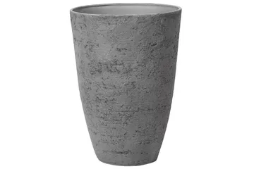 Trädgårdskruka Beliani Camia set om 2 Beige, 51x51x71 cm Grey - Piha & ulkoaltaat - Viljely & puutarhanhoito - Kasvatus - Kukkaruukku & Istutusastia - Suuret kukkaruukut